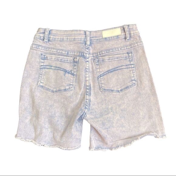 MADDIE High Waist Cutoff Denim Shorts Size 14 - Picture 2 of 10